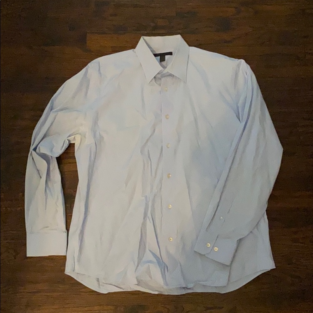 Express Dress Shirt XXL 18-18 1/2 Light Blue